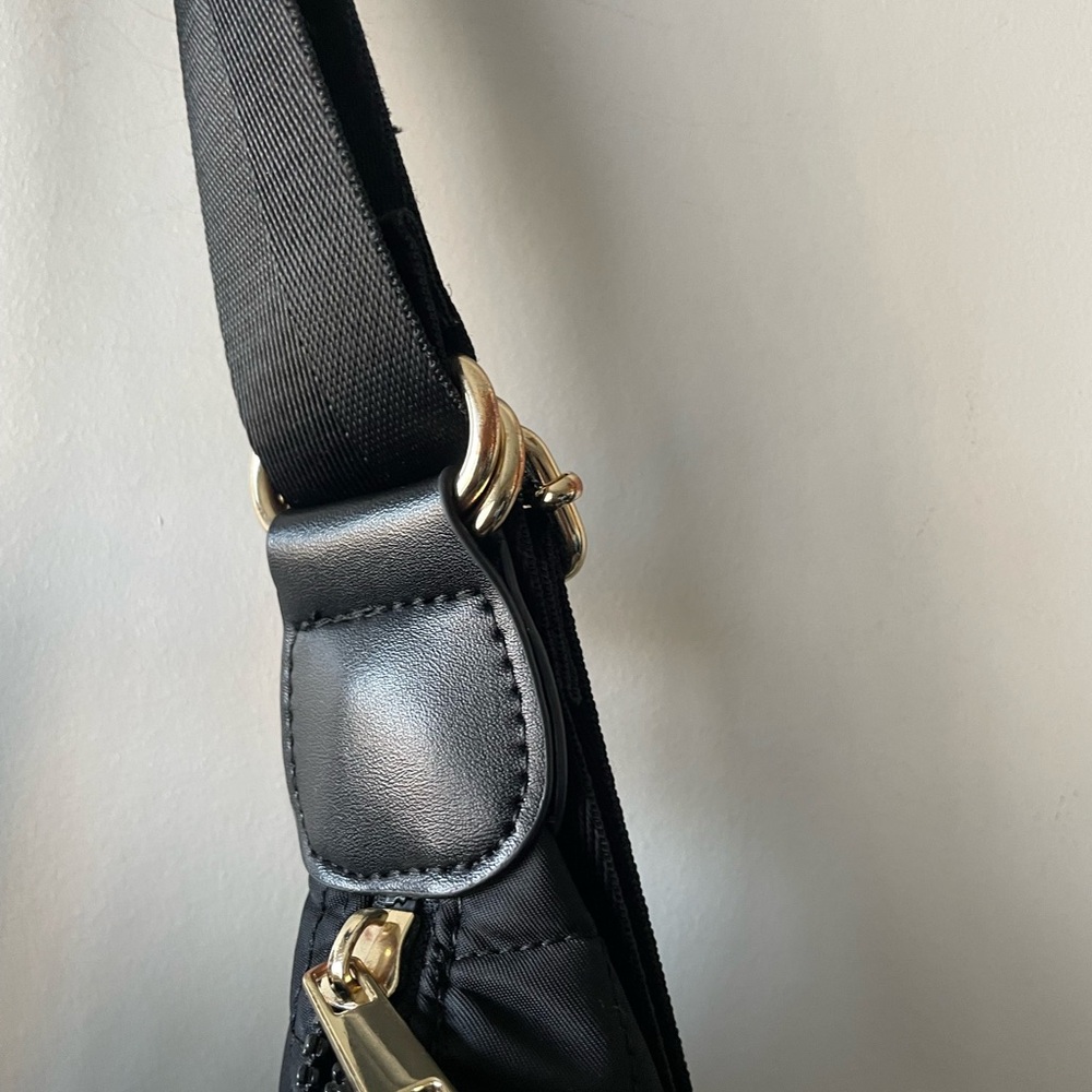 Sondra Roberts Quilted Black Backpack - Picture 7 of 13